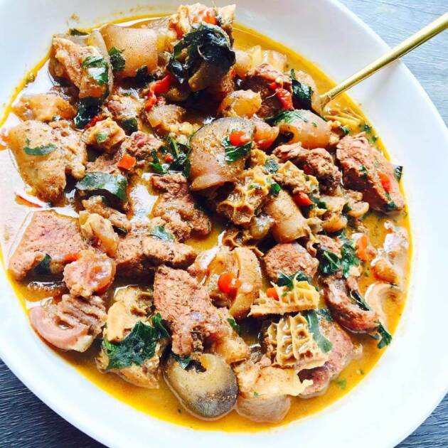Assorted pepper soup